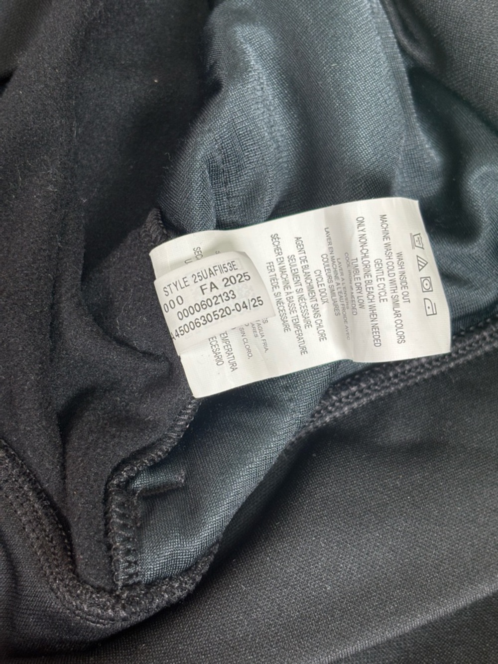 Under Armour Kids' Size 6 Neon Green & Black Hooded Zip Jacket - Picture 7 of 7